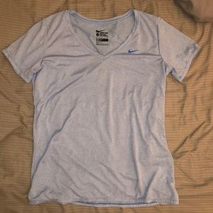 nike dri fit v-neck tee